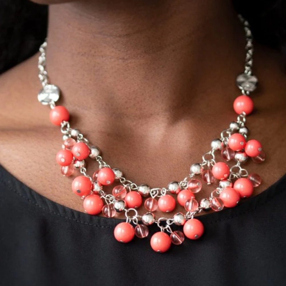 Paparazzi Orange Necklace